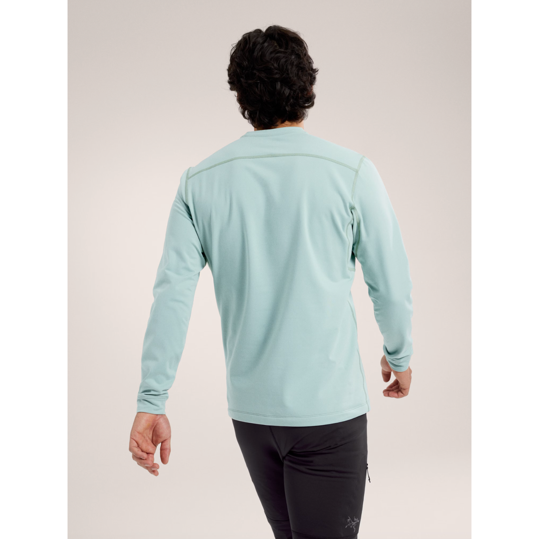 Arc'teryx Men's Rho LT Crew Neck Baselayer - Lightweight Merino Wool Thermal Shirt for Hiking, Skiing & Outdoor Activities