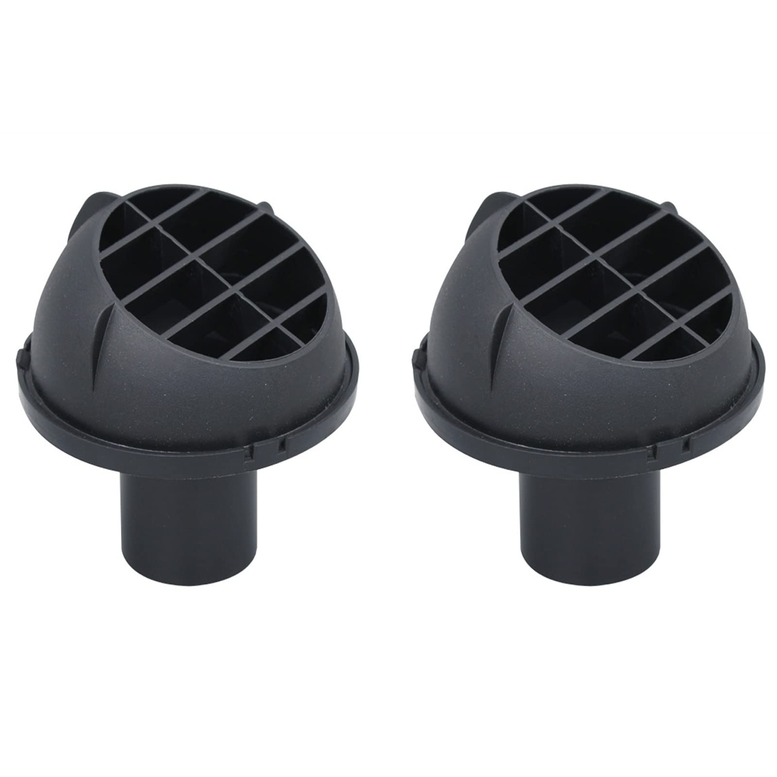 2 Pcs 42mm Removable Warm Air Vent Outlet - 360° Adjustable Car Heater Duct Hose Pipe for Webasto/Eberspacher - Perfect for Winter Car Heating & Parking Heater Systems