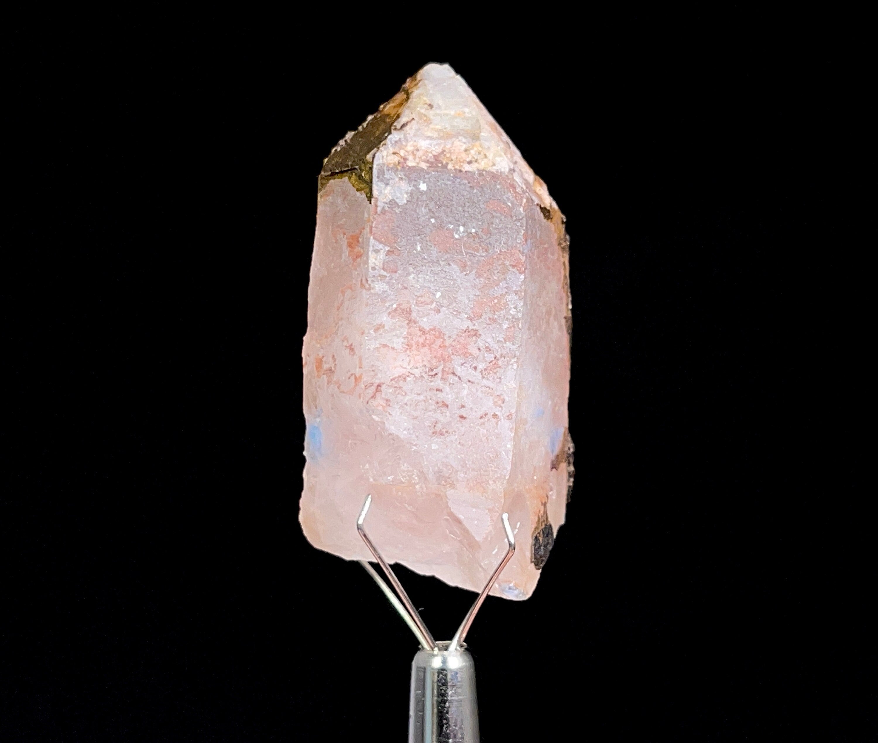 PAPAGOITE in QUARTZ Raw Crystal - Rare Metaphysical Healing Stone | Natural Mineral Specimen for Energy Work, Meditation & Crystal Collection (46362)