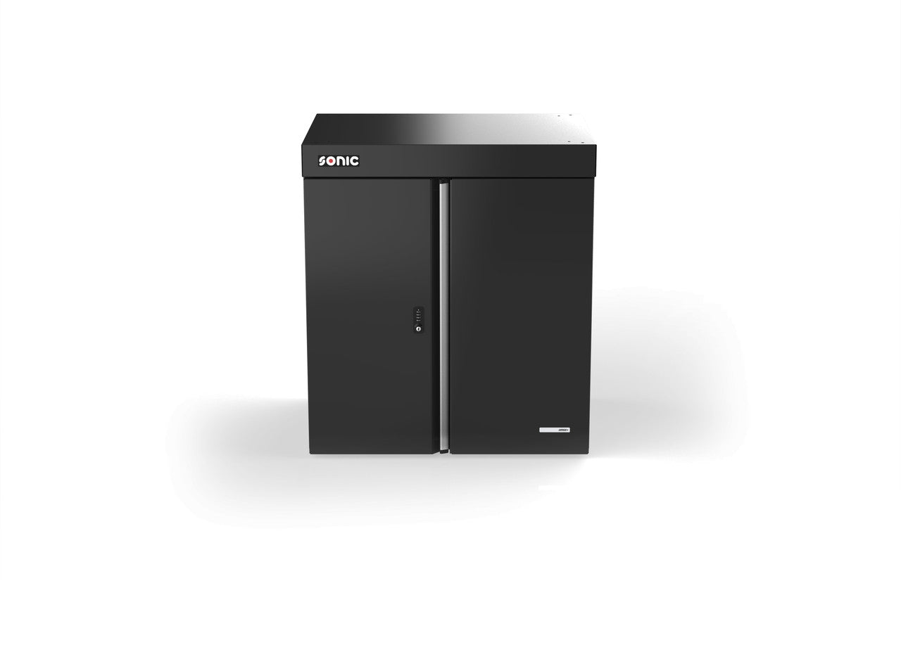 Sonic Tools MSS+ 890 Series Double Door Storage Cabinet - Heavy Duty Garage Tool Organizer for Professional Mechanics & DIY Enthusiasts