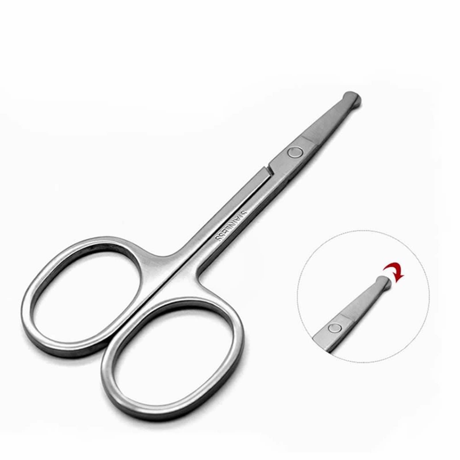 YSUUZRL 2-Piece Professional Nose Hair Scissors & Comedone Extractor Kit - Whitehead & Blackhead Removal Tools for Acne Treatment, Facial Cleansing & Beauty Salon Use - Perfect for Deep Skin Cleaning & Pimple Extraction at Home