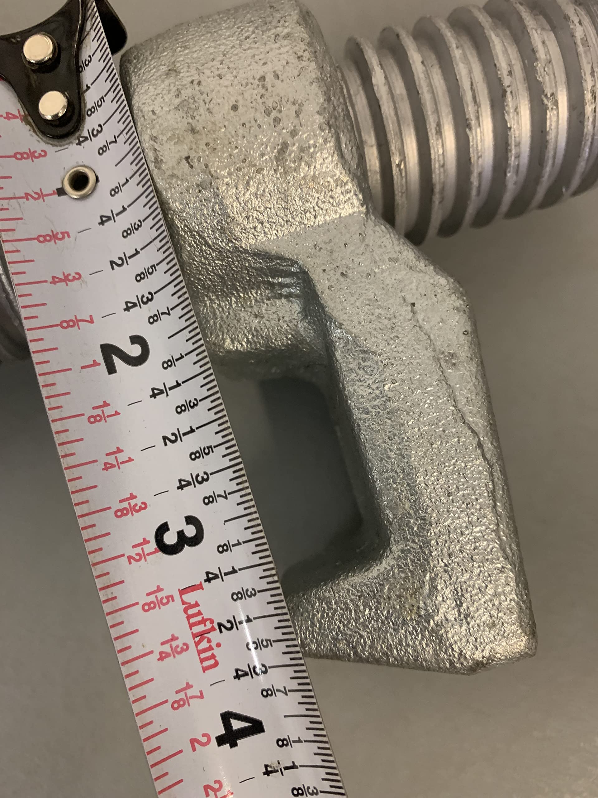 4-Pack Heavy Duty Galvanized Steel Shipping Container Clamps - 280mm Bridge Fitting Screw Clamps for 20ft & 40ft Containers - Secure Connection for Modular Homes, Storage Units & Cargo Transport