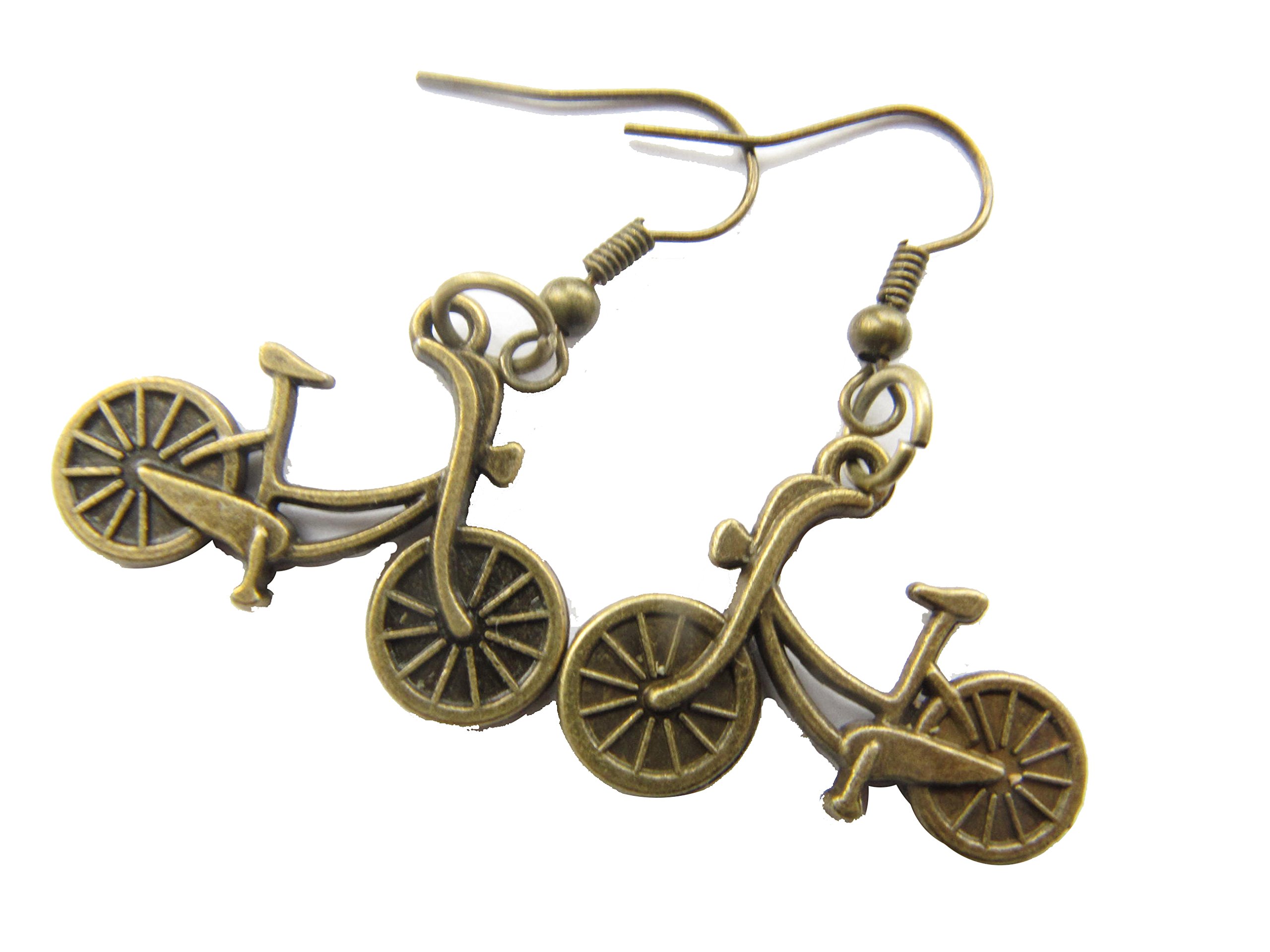 Bicycle Earrings for Women - Cycling Jewelry Gifts for Bike Lovers - Dangle Road Bike Earrings - Unique Cyclist Accessories for Athletes | Perfect for Cycling Enthusiasts, Birthday Gifts & Sporty Fashion