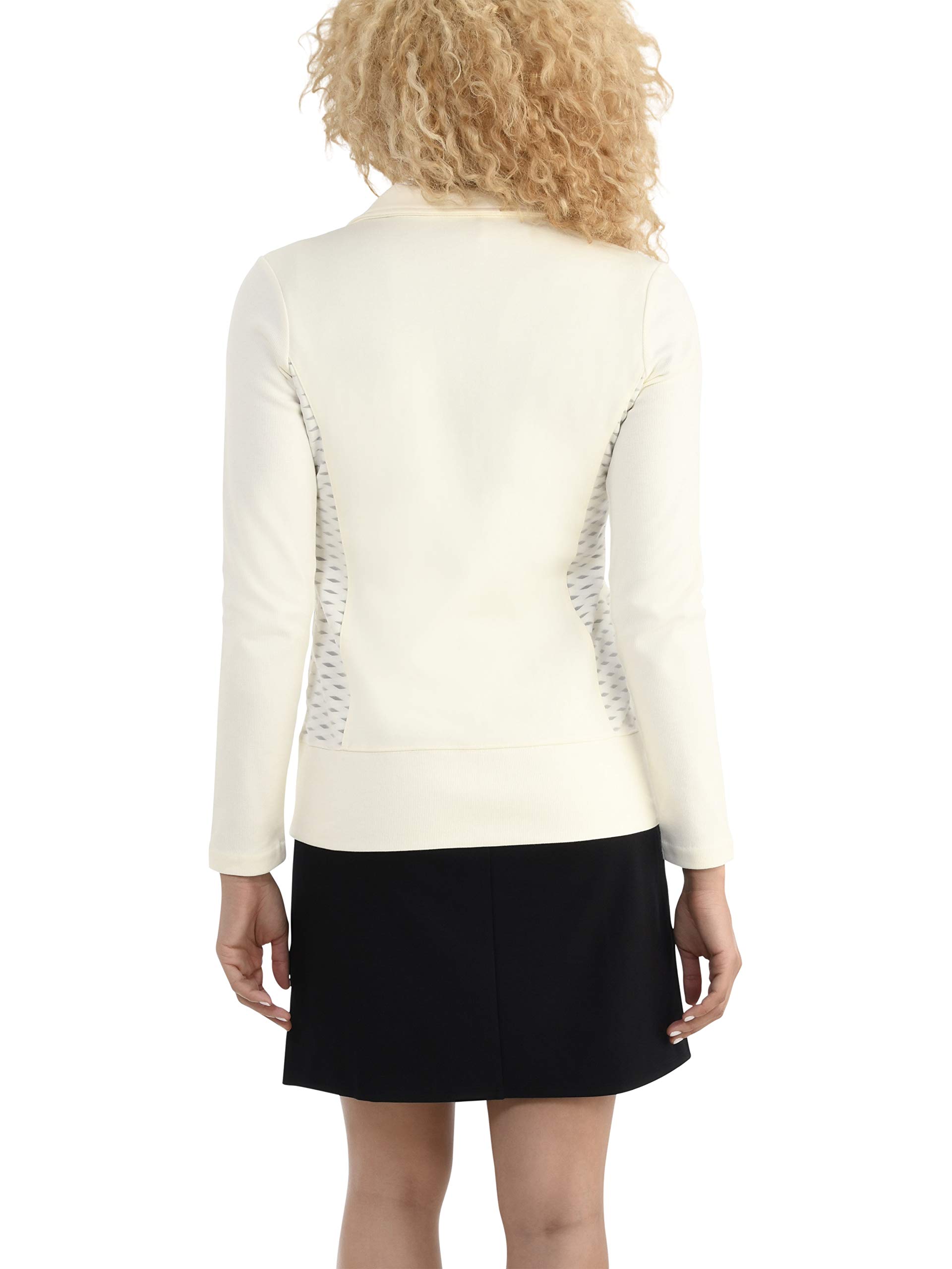 Fruit of the Loom Women's Soft Stretch Long Sleeve Blazer Jacket - Comfortable Office Wear & Casual Outfit for Work, Business Meetings and Everyday Fashion