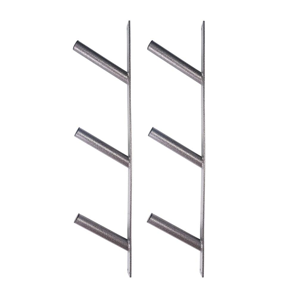 Pro Series 9 Jump Pole Storage Hanger - Heavy Duty Pole Organizer for Gymnastics Equipment | Stable Wall Mount for 9 Jump Ropes | Easy Install & Durable Design | 7-Year Warranty | Perfect for Home Gyms, Dance Studios & Training Centers