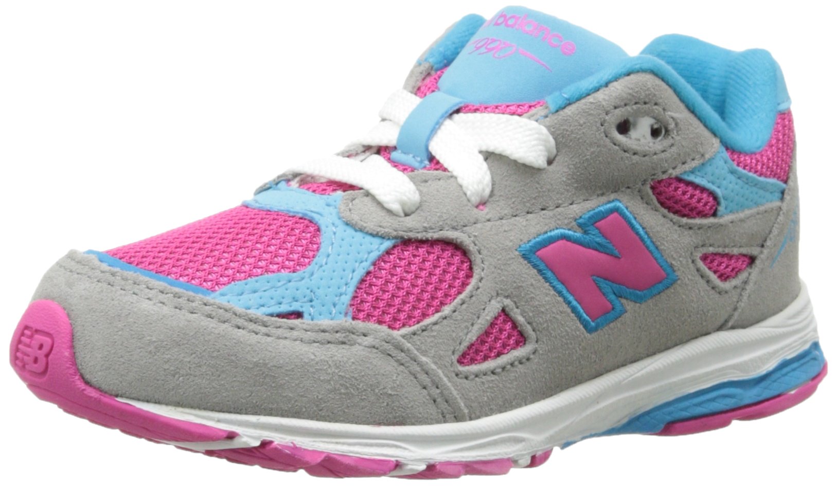 New Balance KJ990 Lace-Up Running Shoes for Kids - Lightweight Athletic Sneakers for Toddlers, Little & Big Kids - Perfect for School, Sports & Daily Activities