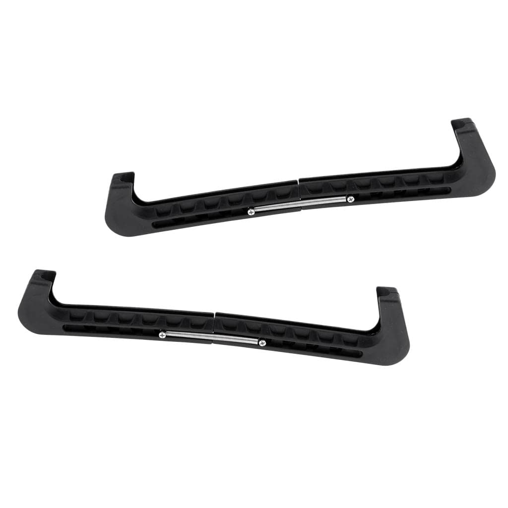 AMLESO Universal Ice Skate Guards for Hockey Skates & Figure Skates - Protective Blade Covers for Indoor Use, Rink Safety Equipment, Skate Accessories for Ice Skating Training and Competition
