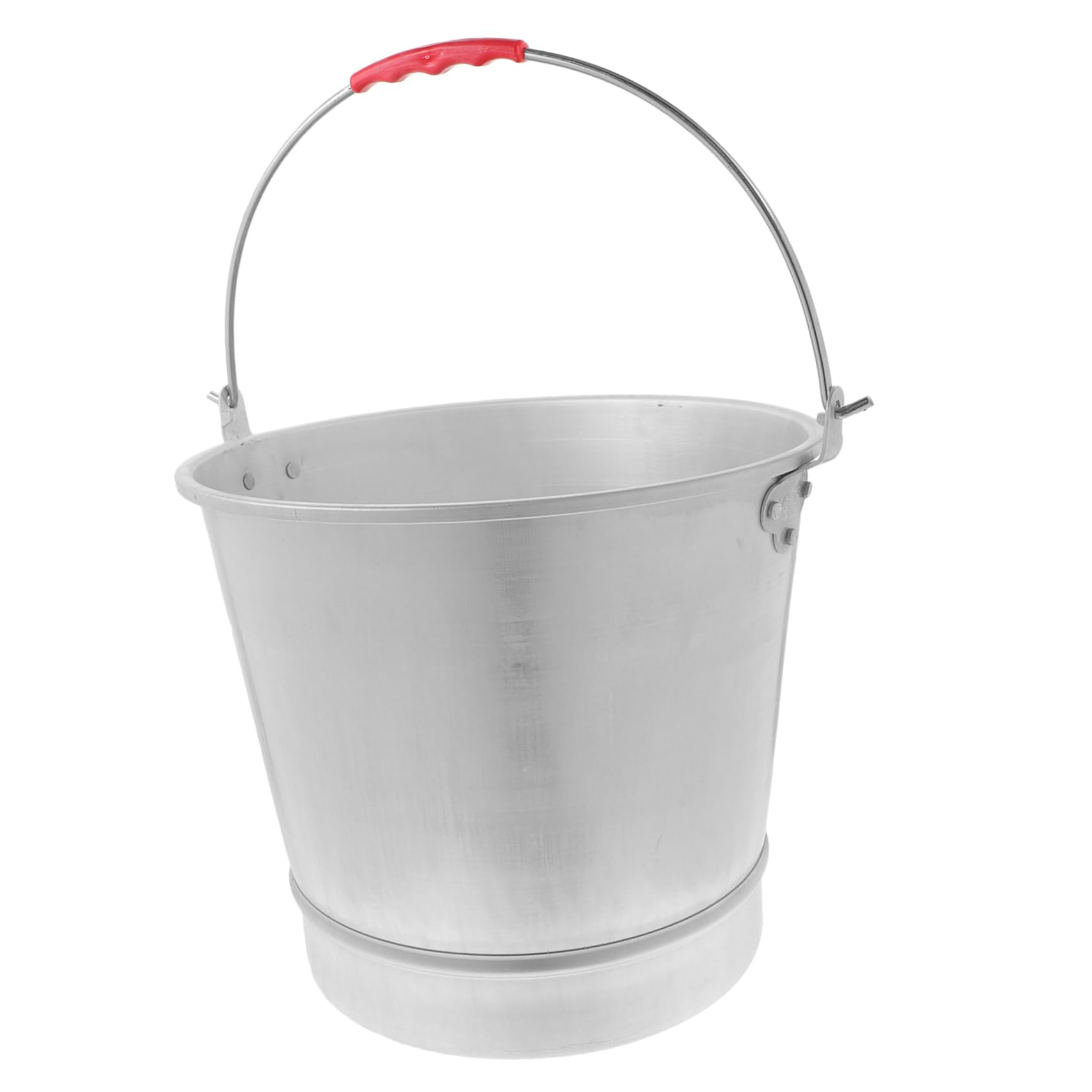 Portable Stainless Steel Multi-Purpose Bucket - Water Bucket, Goat Feeder, Flower Vase, Ice Cube Container & Plant Holder | Perfect for Farm, Garden, Home Decor & Outdoor Activities