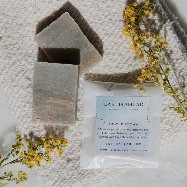 Luxury Vegan Bar Soap with Buddha Design - Natural, Handmade, Cruelty-Free for Spa, Meditation & Gift Giving