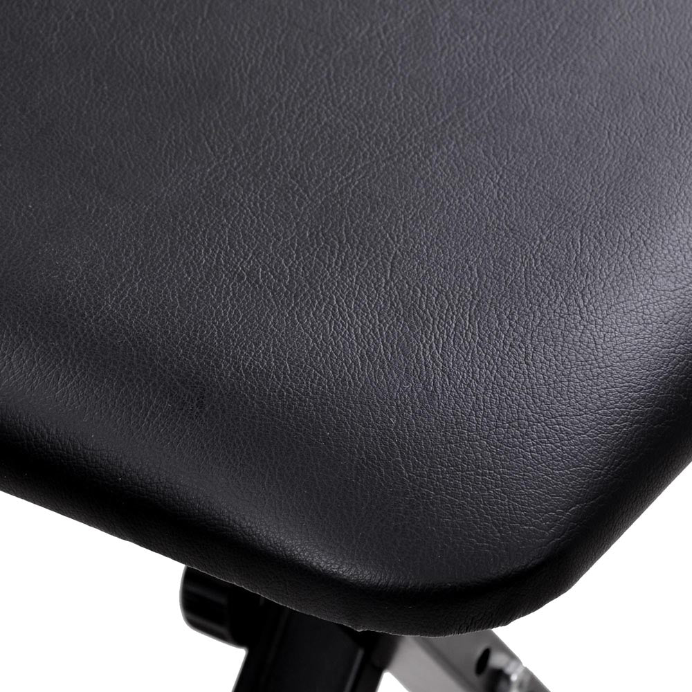 TheLAShop Adjustable Height Folding Keyboard Bench - Padded Piano Stool for Comfortable Playing | Perfect for Home Studios, Music Classes & Live Performances
