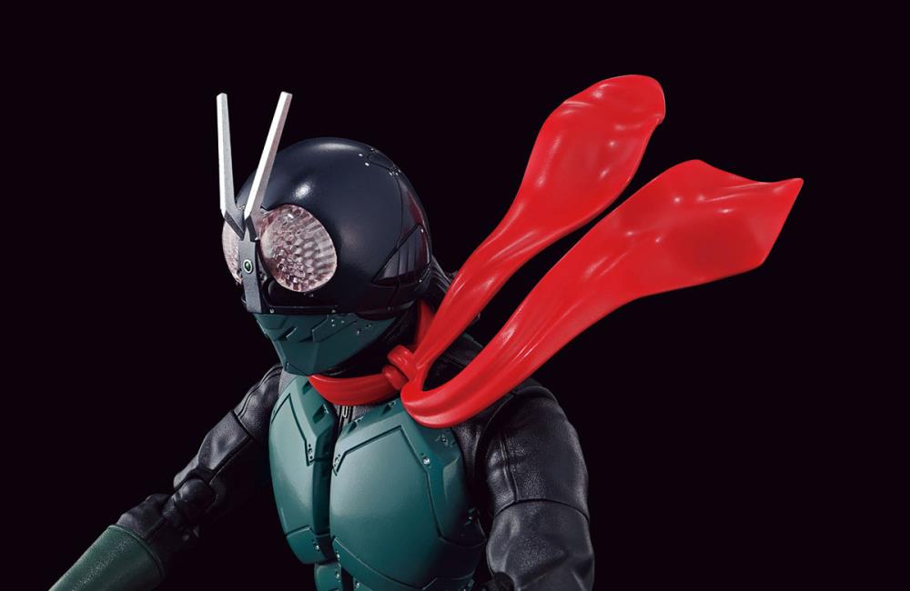 Figure Rise Standard Kamen Rider Shin Masked Rider Action Figure Model Kit - Build & Collect for Anime Fans & Japanese Tokusatsu Enthusiasts
