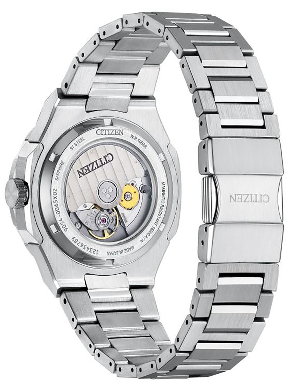 CITIZEN WATCH Series 8 880 Mechanical GMT Men's Watch NB6030-59L - Japanese Made JDM Automatic Timepiece for Travel & Business Professionals