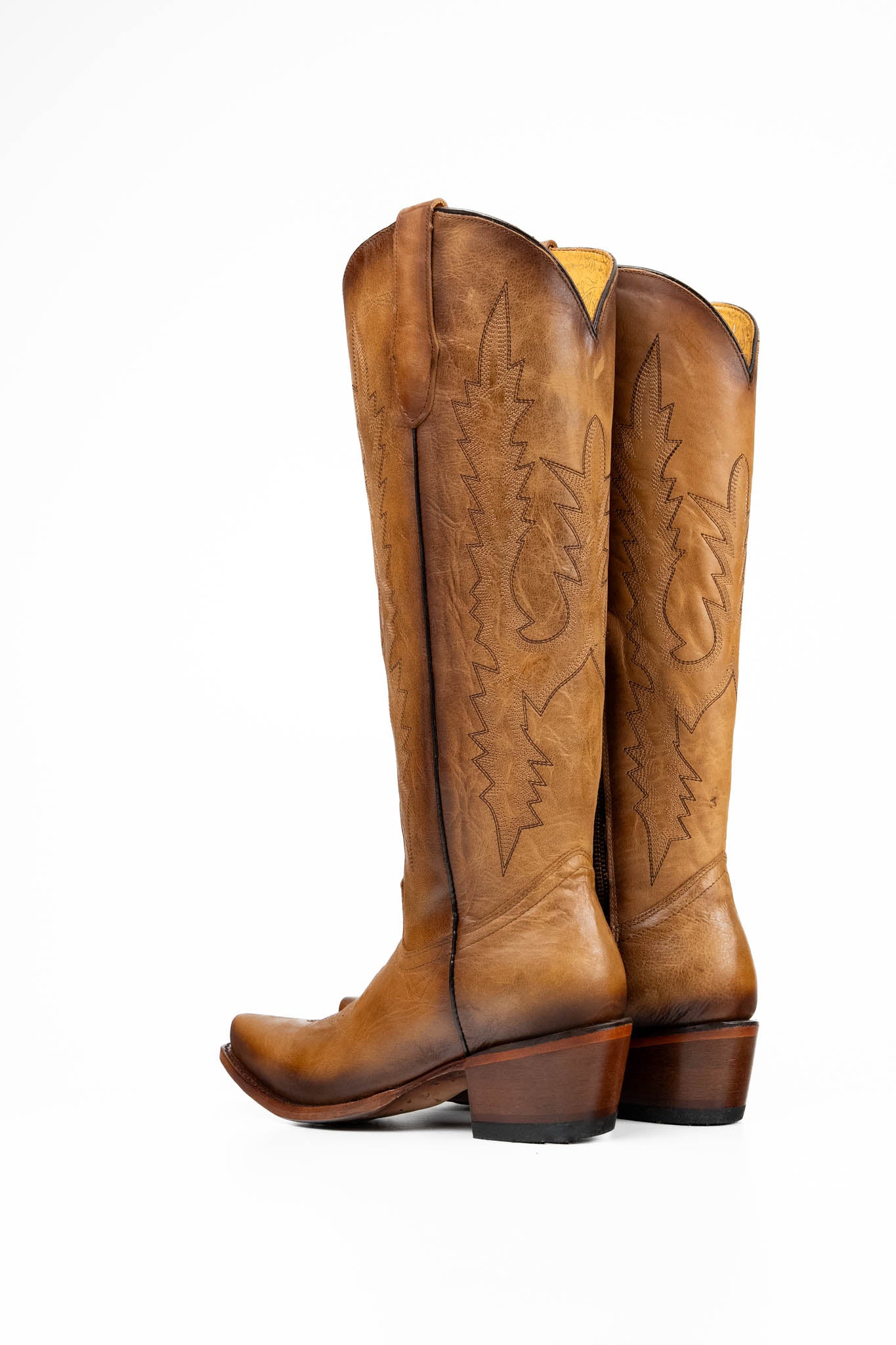 Scarlett Women's Tall Snip Toe Cowgirl Boots - Western Riding Boots for Country Dancing, Rodeo & Fashion Outfits