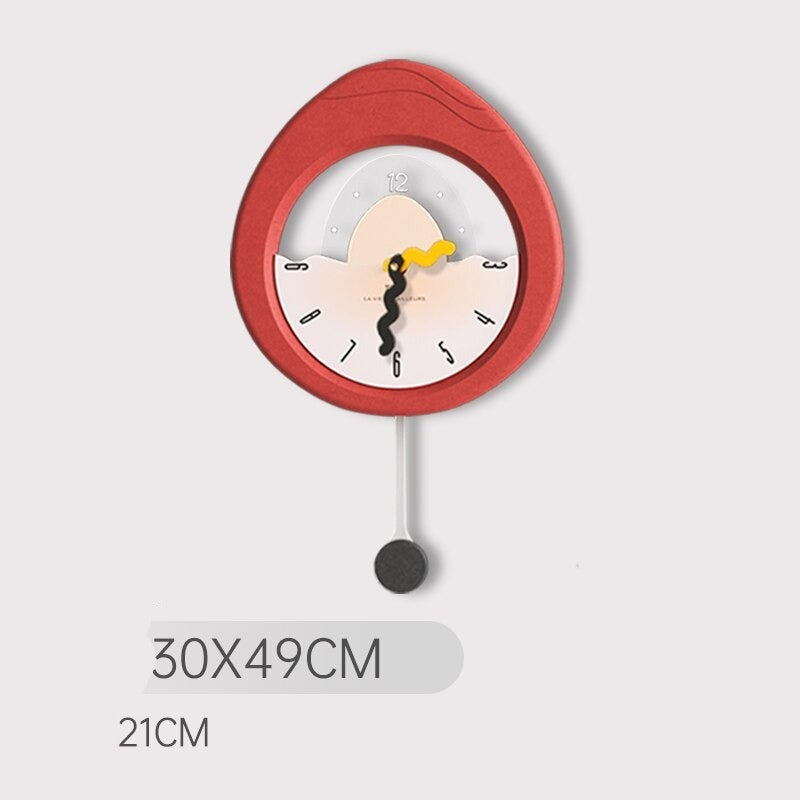 Stylish Modern Wall Clock - Elegant Decorative Timepiece for Living Room, Bedroom & Office | Perfect Home Décor Gift for Housewarming, Wedding & Birthday