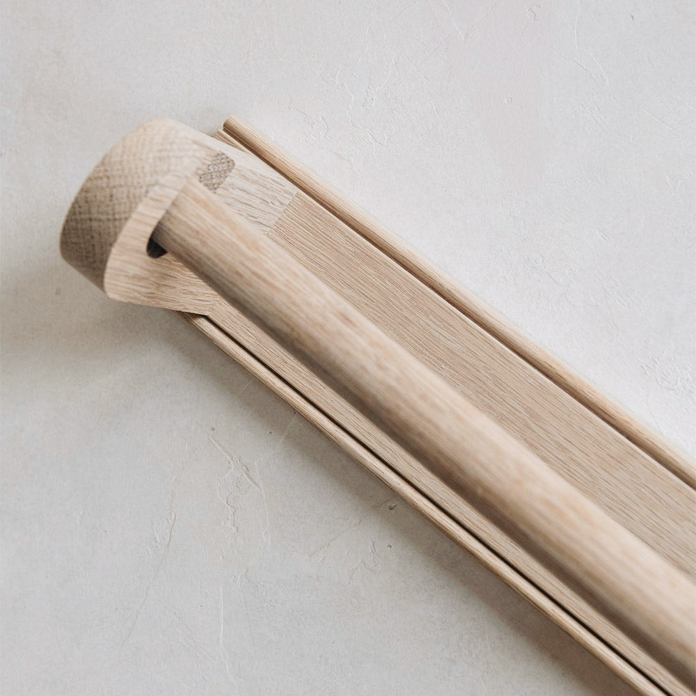 Premium Oak Wood Wall-Mounted Paper Towel Holder - Rustic Kitchen & Bathroom Organizer for Easy Access & Space Saving