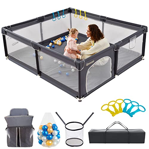 **Large Foldable Baby Playpen for Babies & Toddlers - 79