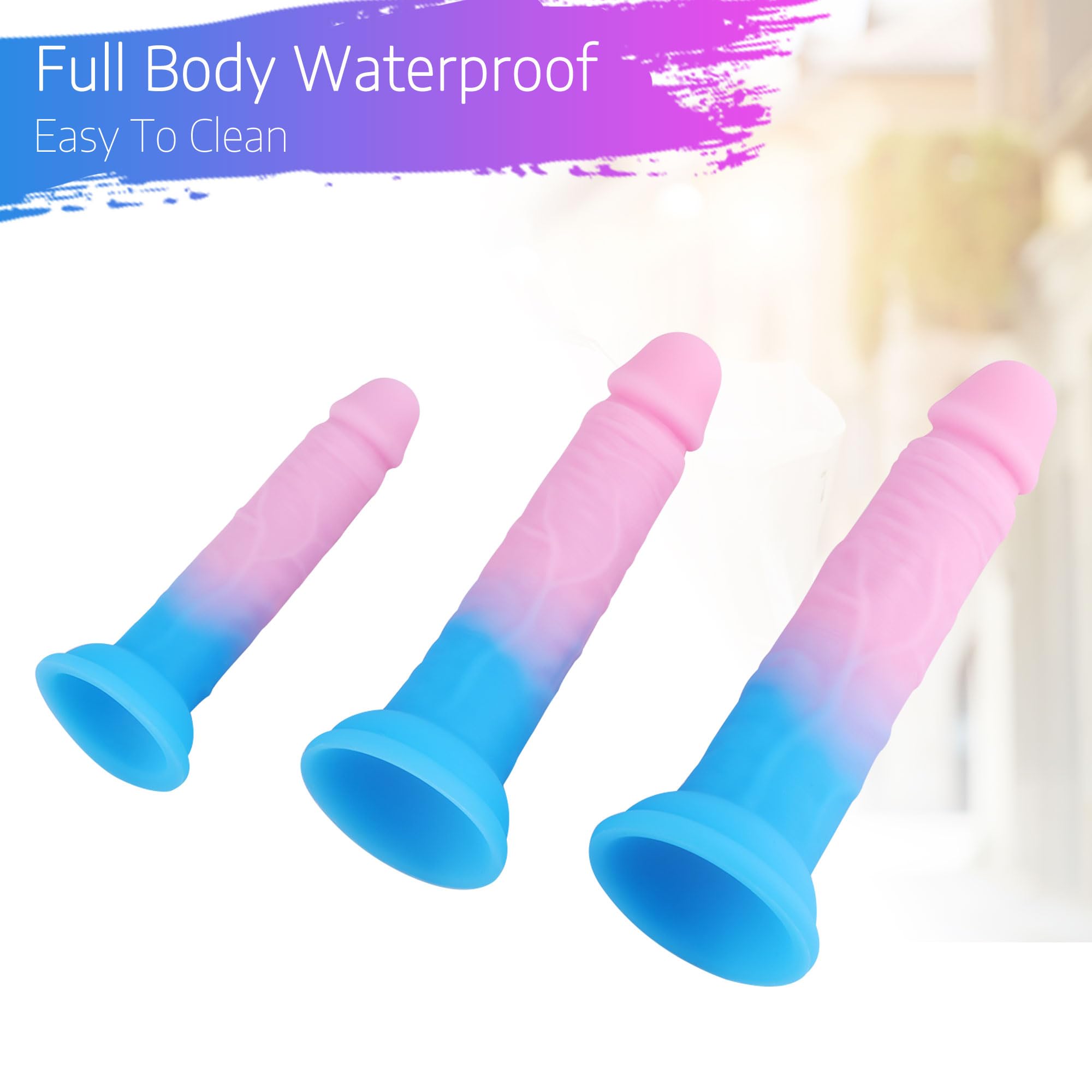 Premium Silicone Anal Plug Training Kit - 3 Sizes Anal Dildos with Strong Suction Cup | G-Spot & Prostate Stimulation Sex Toys for Women & Men | Beginner-Friendly Adult Toys for Solo Play & Couples Intimacy
