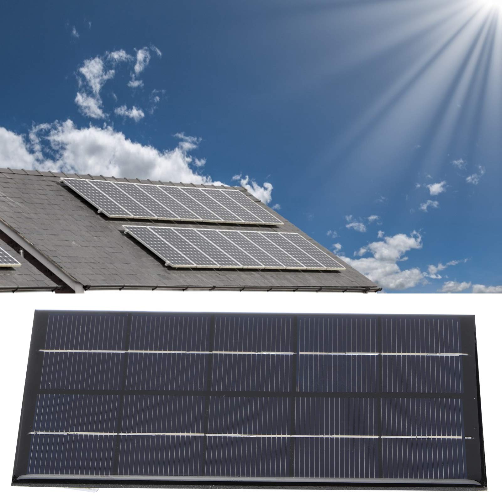 Portable Solar Panel Charger - 100W Foldable Solar Panel for Small Batteries, Home & Science Projects, Camping, Hiking, and Emergency Power Supply