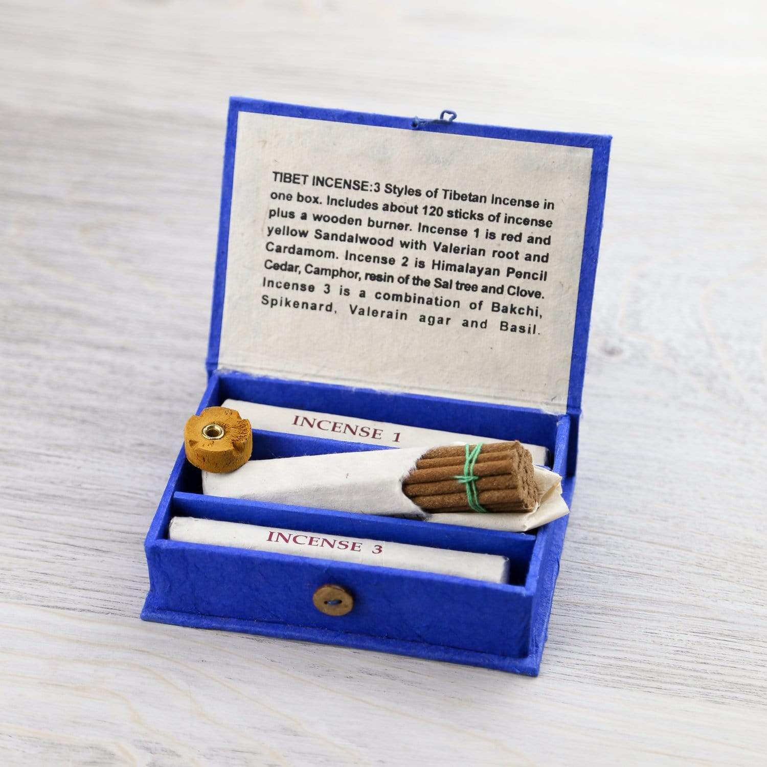 Premium Tibetan Incense Set - 3 Unique Aromas for Meditation, Yoga & Relaxation | Natural Handmade Incense Sticks for Home, Office & Spiritual Practices