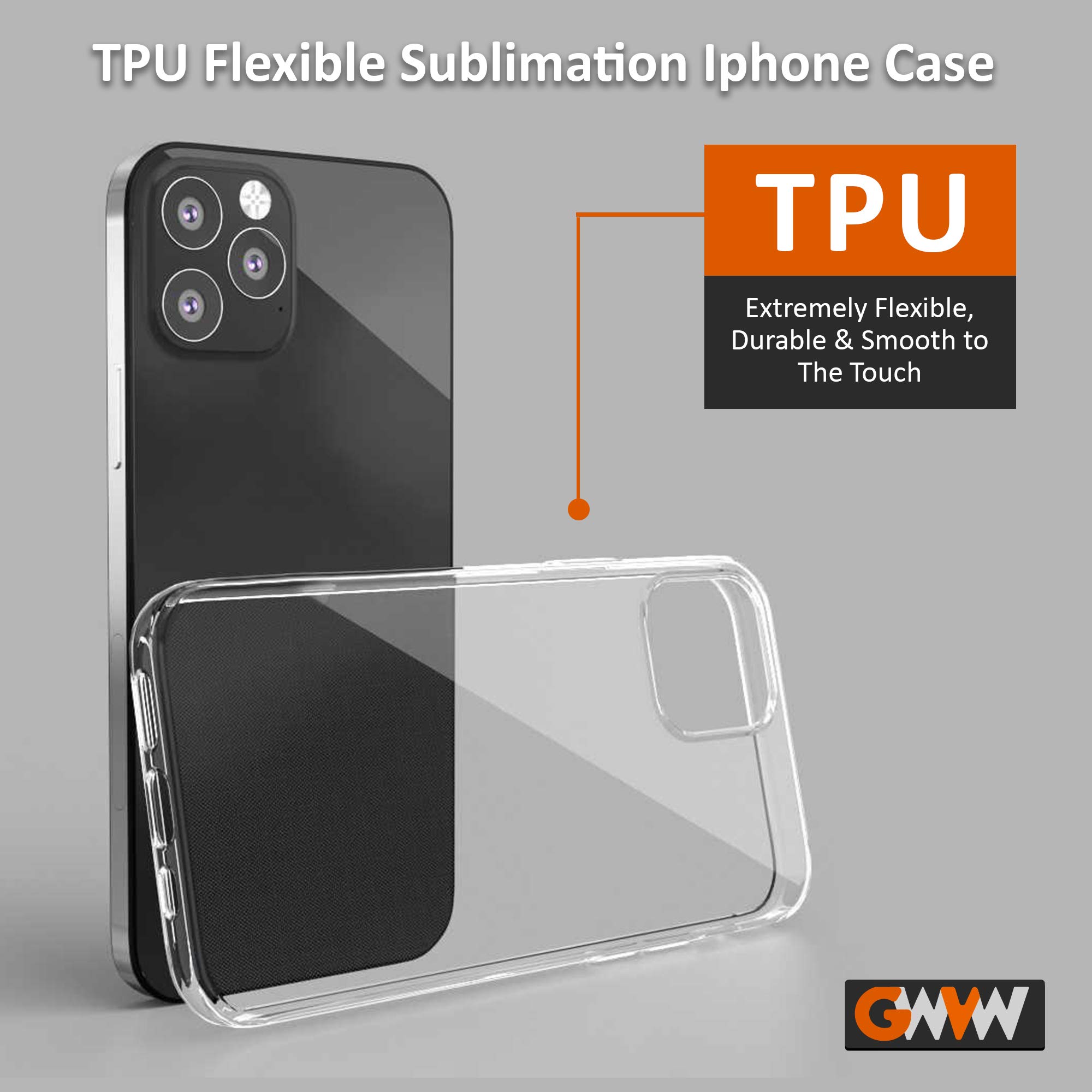 Premium Clear TPU Case for iPhone 12 Pro Max (6.7 inch 2020) - Ultra Slim Protective Phone Cover | Shatterproof & Scratch-Resistant | Perfect for Everyday Use, Travel & Work