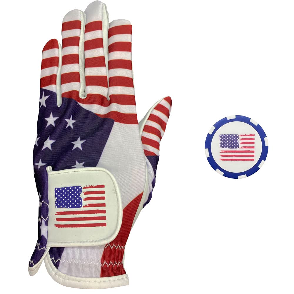 Men's Golf Gloves - Premium Funny Golf Gloves for Comfort & Grip | Perfect for Driving Range, Course Play & Golf Tournaments