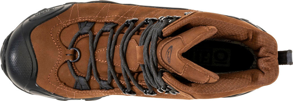 Oboz Bridger 8 Insulated BDry Waterproof Hiking Boots for Men - Winter Trekking & Outdoor Adventure Footwear