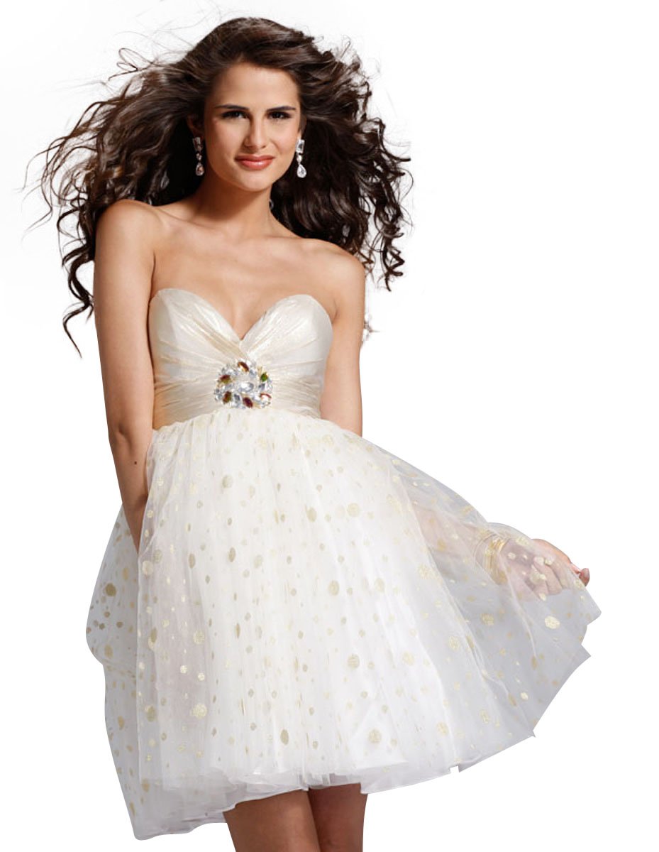 Clarisse Sweetheart Neckline Baby Doll Prom Dress 1321 - Elegant Formal Gown for Homecoming, Quinceañera, and Special Occasions