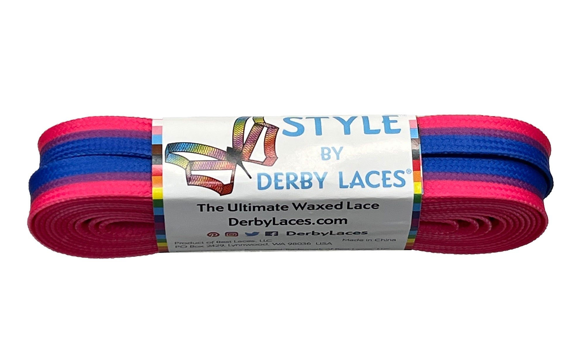 72 Inch Derby Style Roller Skate Laces - Premium Quality for Roller Skating, Derby Games & Skate Fashion Accessories