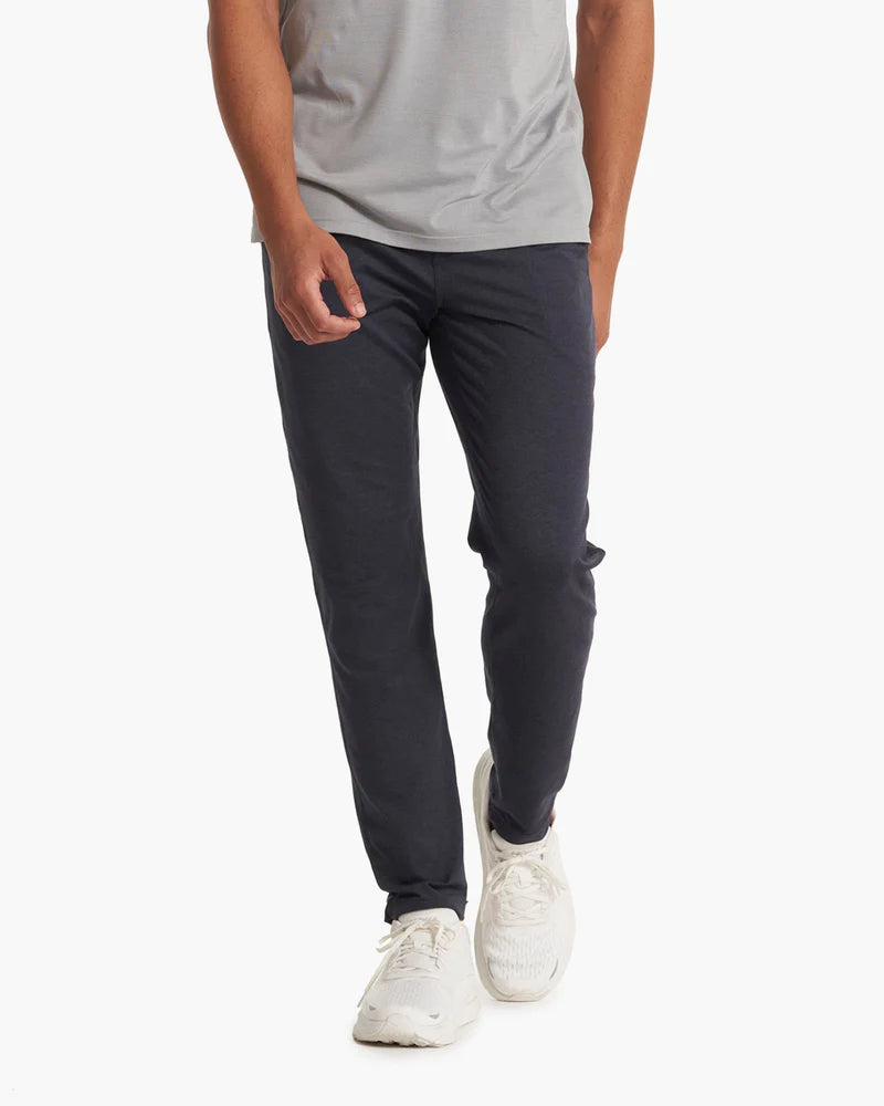 Vuori Ponto Performance Pants for Men - Lightweight, Stretchable & Breathable Workout Pants - Ideal for Running, Yoga & Gym Training