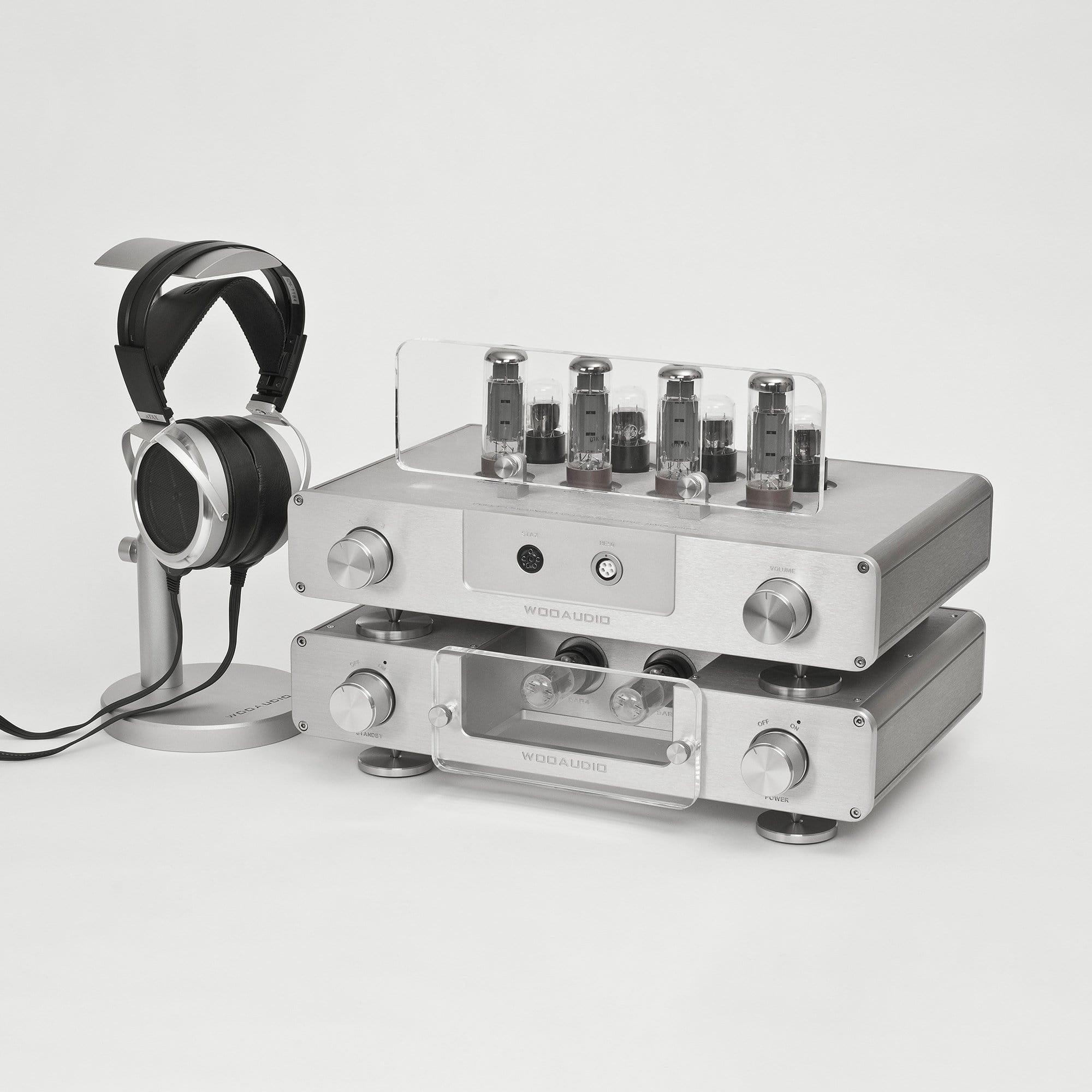 Woo Audio WES High-End Electrostatic Headphone Amplifier - Premium Audiophile Sound System for Stax & Electrostatic Headphones - Perfect for Home Studio, Music Production & Critical Listening