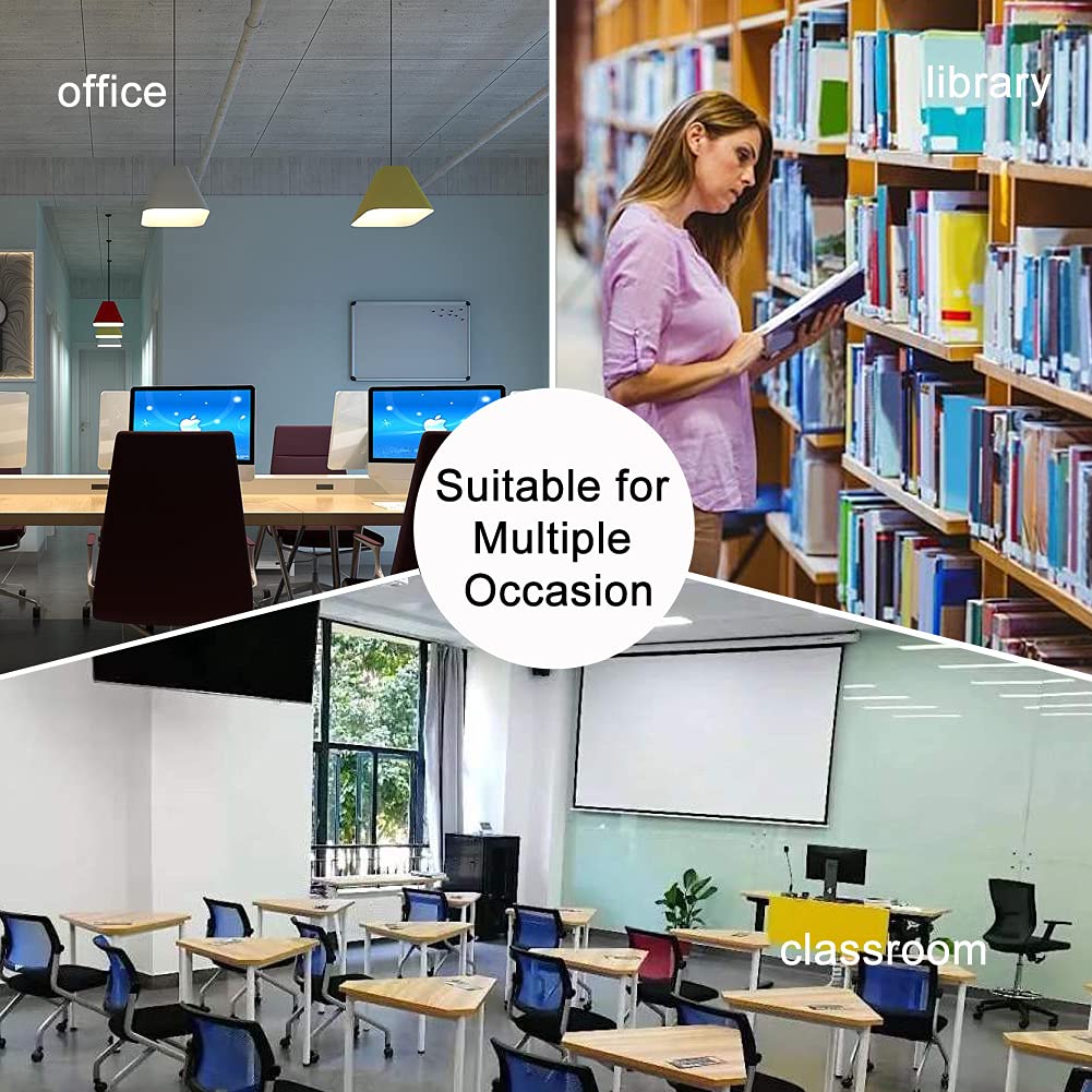 Clear Wall Mount Brochure Holder - Durable Acrylic Literature Organizer for Offices, Restaurants, and Retail Stores