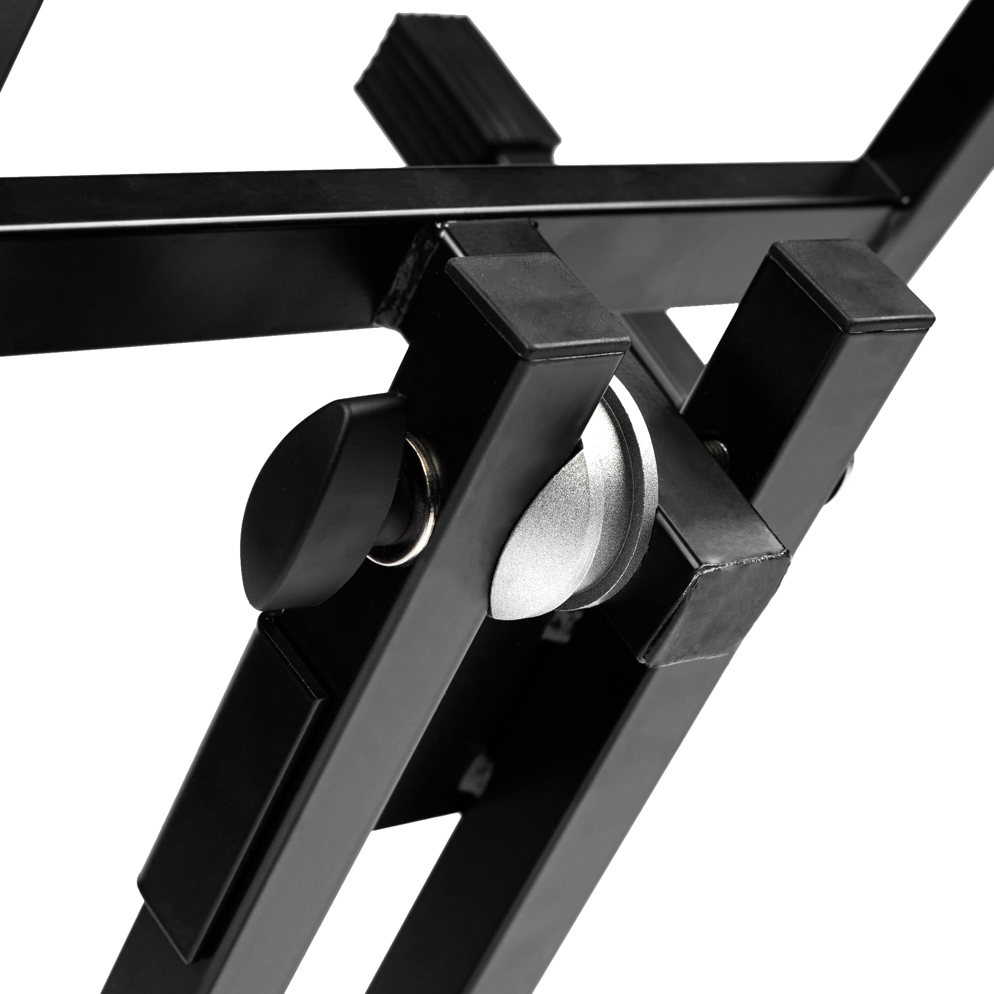 Gator Frameworks GFWGTRAMP200 High Profile Guitar Amp Stand - Heavy Duty & Adjustable for Digital Modelers, Head Units | Ideal for Live Performances, Studio Recording & Home Practice
