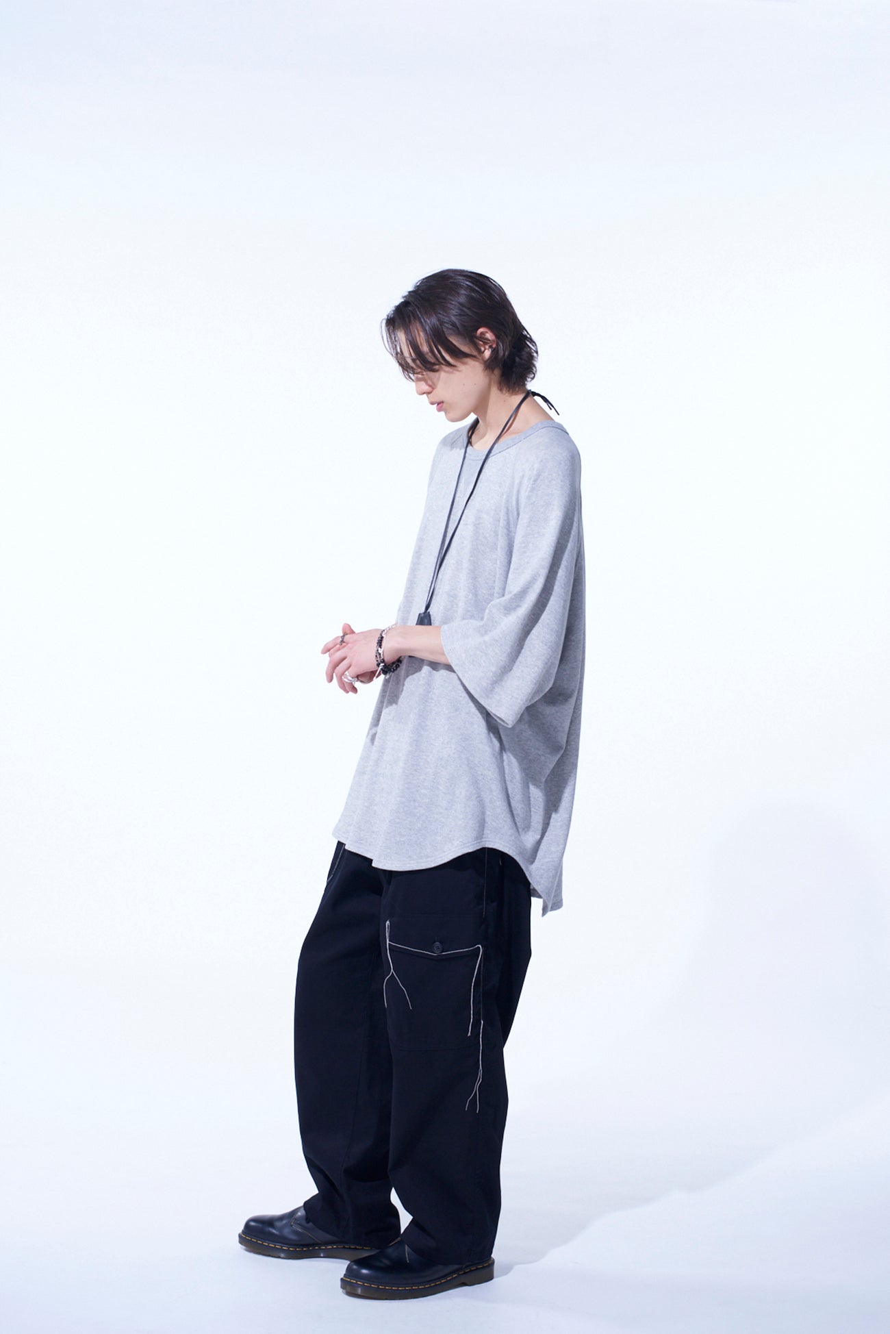 Soft Cotton Gauze Oversized T-Shirt with Raglan Sleeves & Center Back Stitch Detail - Comfortable Loose Fit Casual Top for Women | Perfect for Everyday Wear, Layering & Relaxing at Home