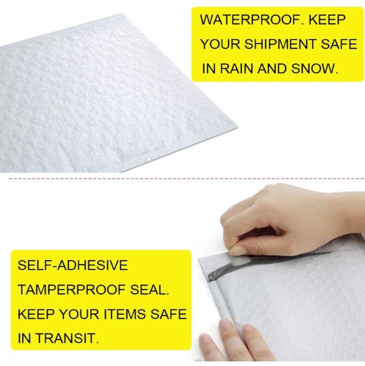 5x10 Inch Self-Seal Bubble Mailers - 1000 Pack #00 Padded Dimple Envelopes | Water Resistant Shipping & Mailing Supplies for Small Business | Perfect for Ecommerce, Amazon FBA, eBay & Online Retail Packaging