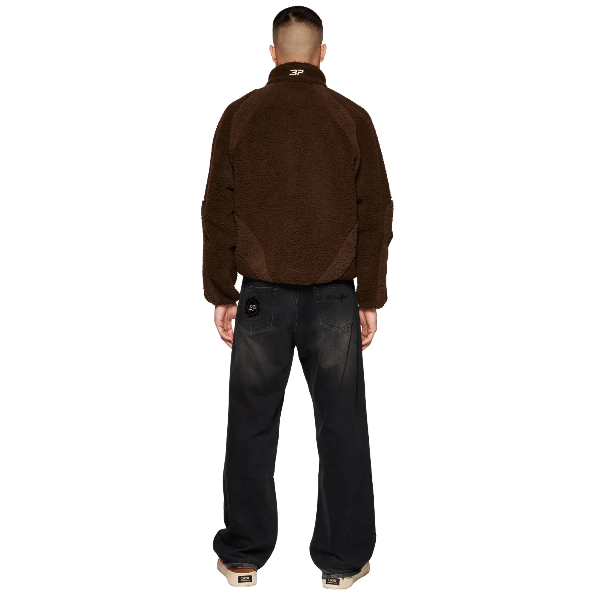 Broken Planet Mocha Polar Fleece Jacket - Soft & Warm Winter Outerwear for Men & Women - Perfect for Hiking, Camping & Outdoor Activities
