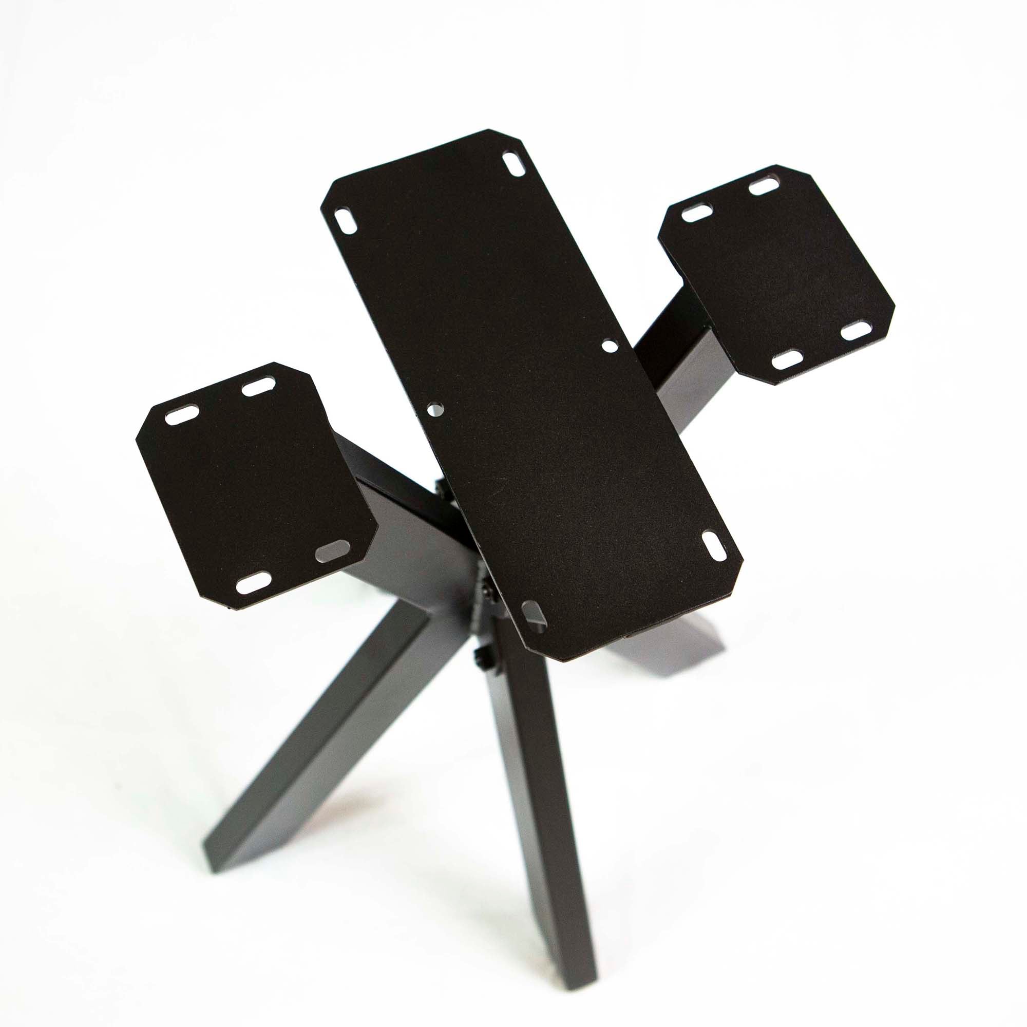 SS1360 Spider Shape Table Base for End Table - Black Powder Coated Metal Legs | Perfect for Coffee Tables, Side Tables & Home Decor