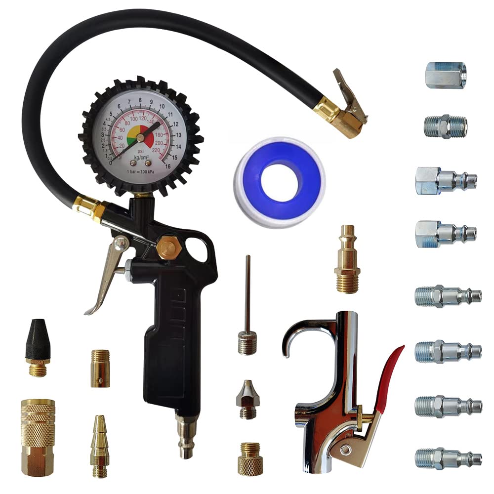 Abakoo 20-Piece Air Compressor Accessory Kit with 1/4