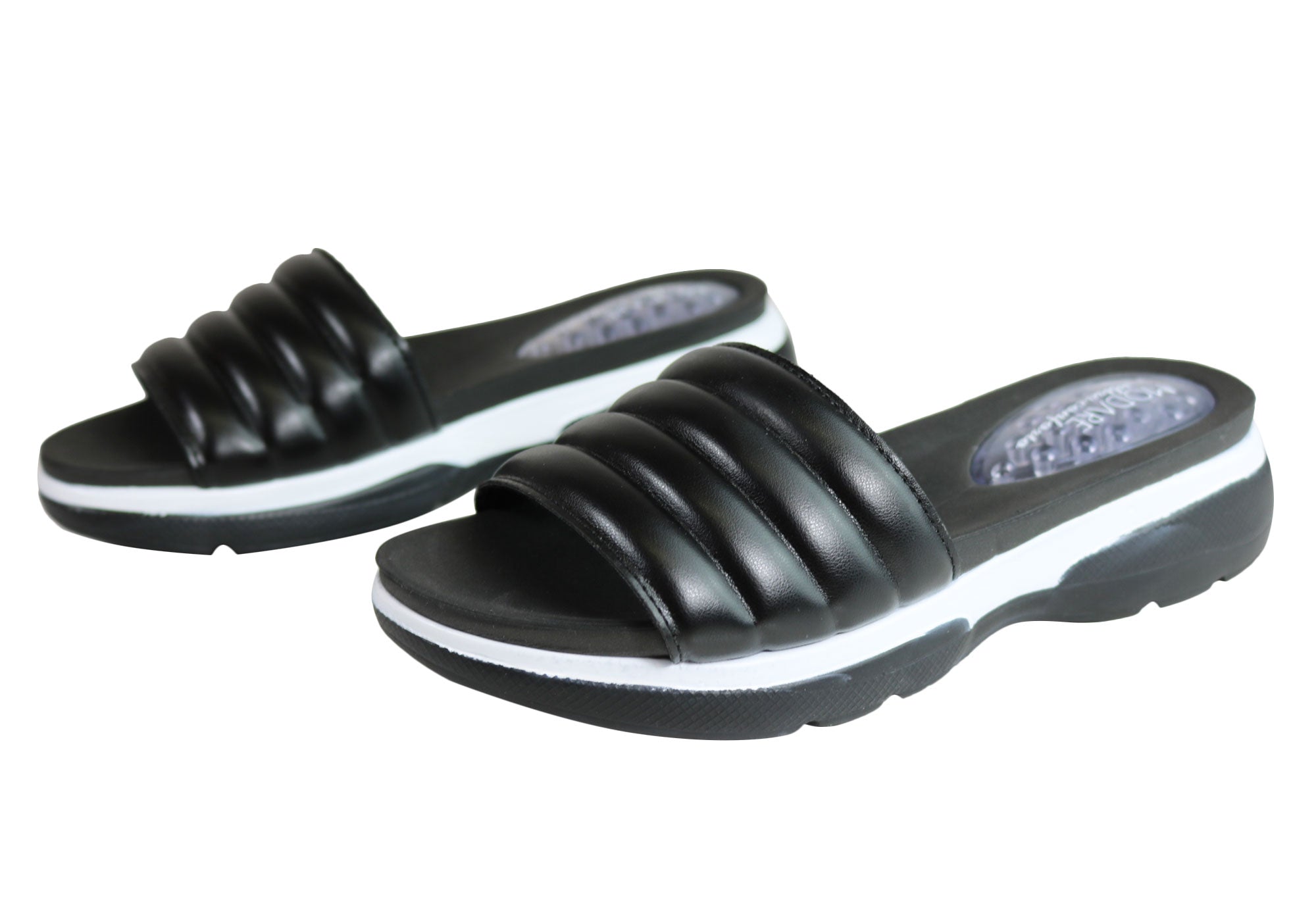 Modare Ultra Comfort Mischa Women's Cushioned Sandals - Breathable Arch Support Flip Flops for Women - Made in Brazil - Perfect for Beach, Pool & Summer Vacations