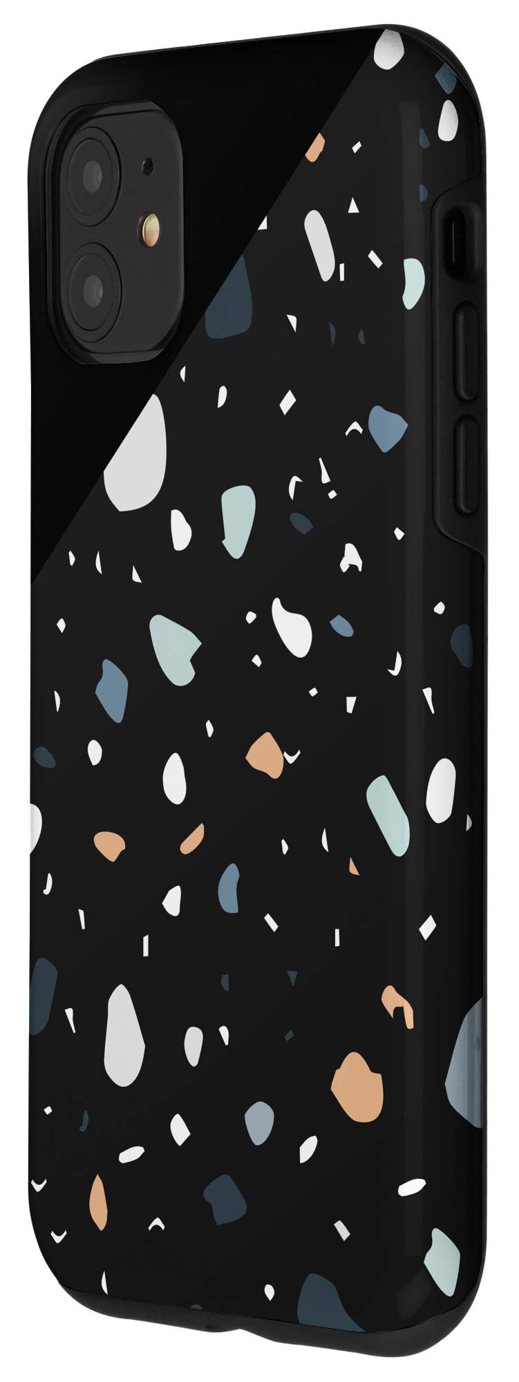 iPhone 11 Case - Terrazzo Abstract Earth Tone Design, Slim Protective Cover with Shock Absorption | Perfect for Daily Use, Travel & Outdoor Activities