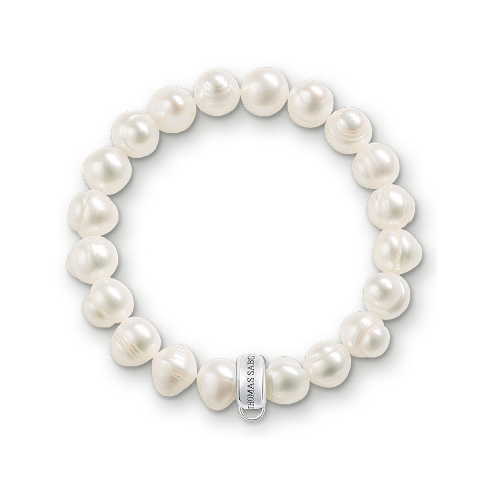 Elegant Freshwater Pearl Charm Bracelet for Women - Perfect for Weddings, Parties & Everyday Wear