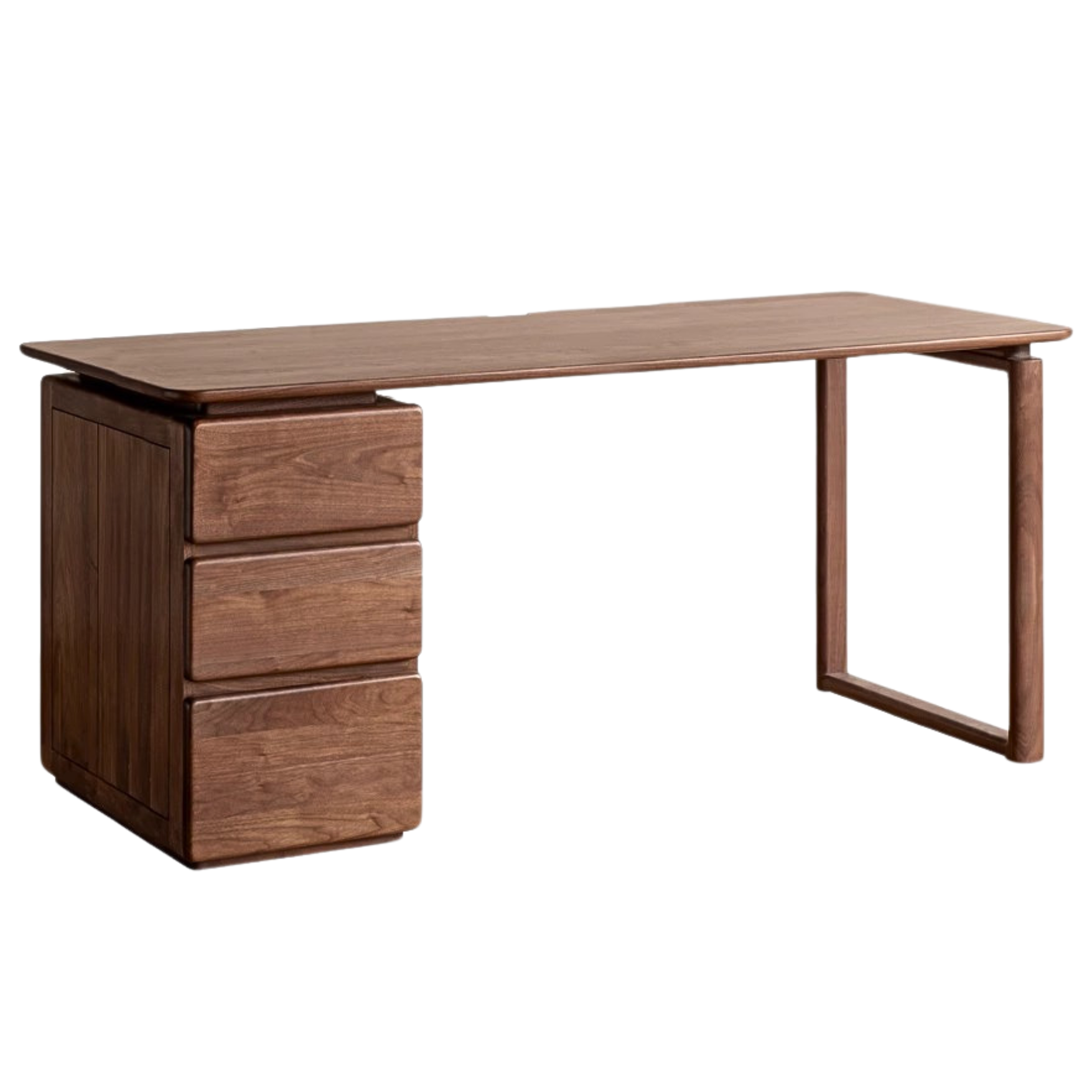 70.9x27.6x29.5 inch / 180x70x75.6 cm / Rich Dark Walnut color /Black Walnut  desk