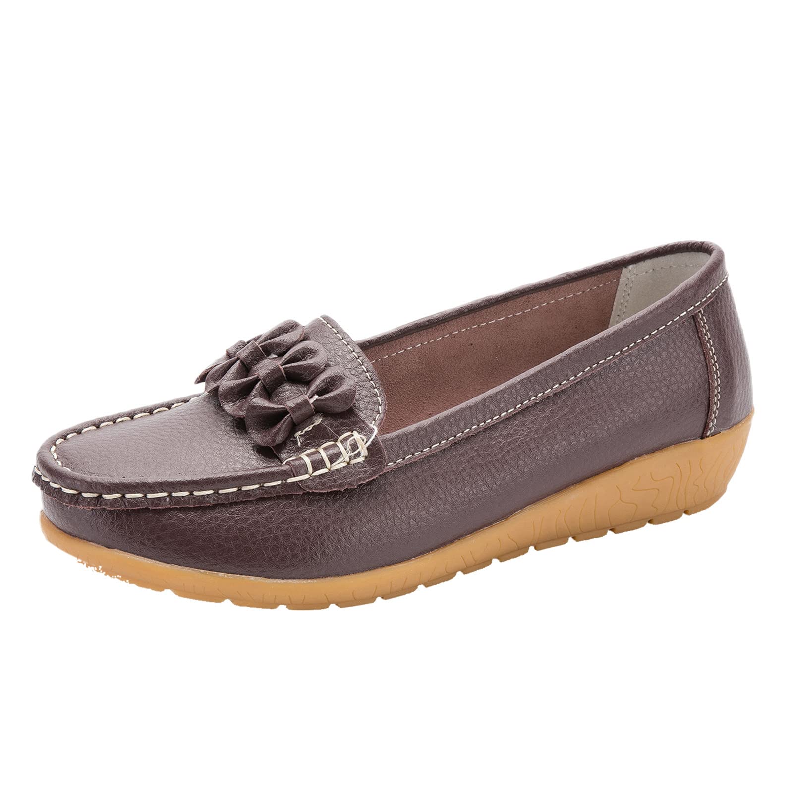 RUIY Women's Slip-On Comfort Loafers - Lightweight Casual Walking Shoes for Women, Navy Blue - Perfect for Driving, Travel & Everyday Wear