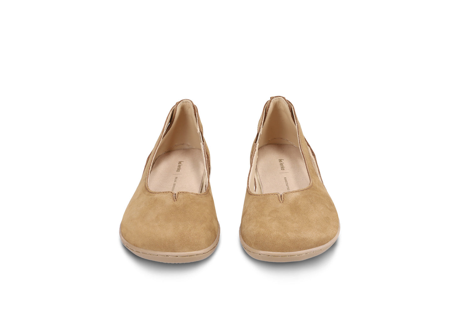 Ballet Flats Be Lenka Bellissima 2.0 Toffee Brown - Comfortable Women's Leather Shoes for Work, Travel & Everyday Wear