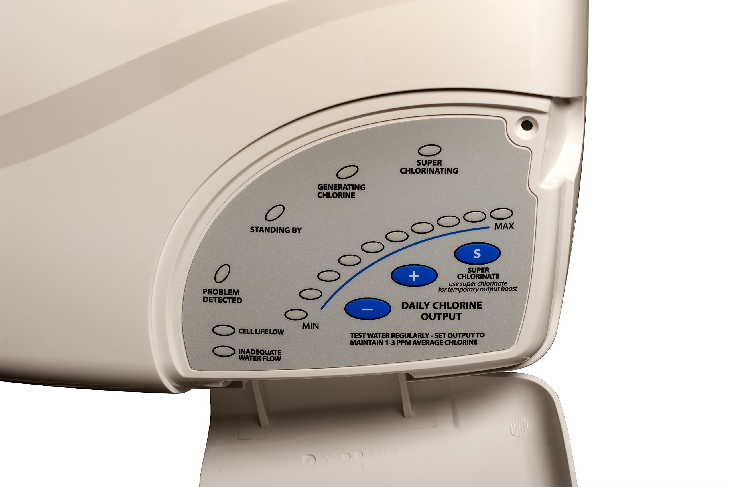 Hayward SAS Salt & Swim Electronic Salt Chlorination System for In-Ground Pools | Automatic Pool Chlorine Generator | Perfect for Backyard Swimming Pools & Spa Maintenance