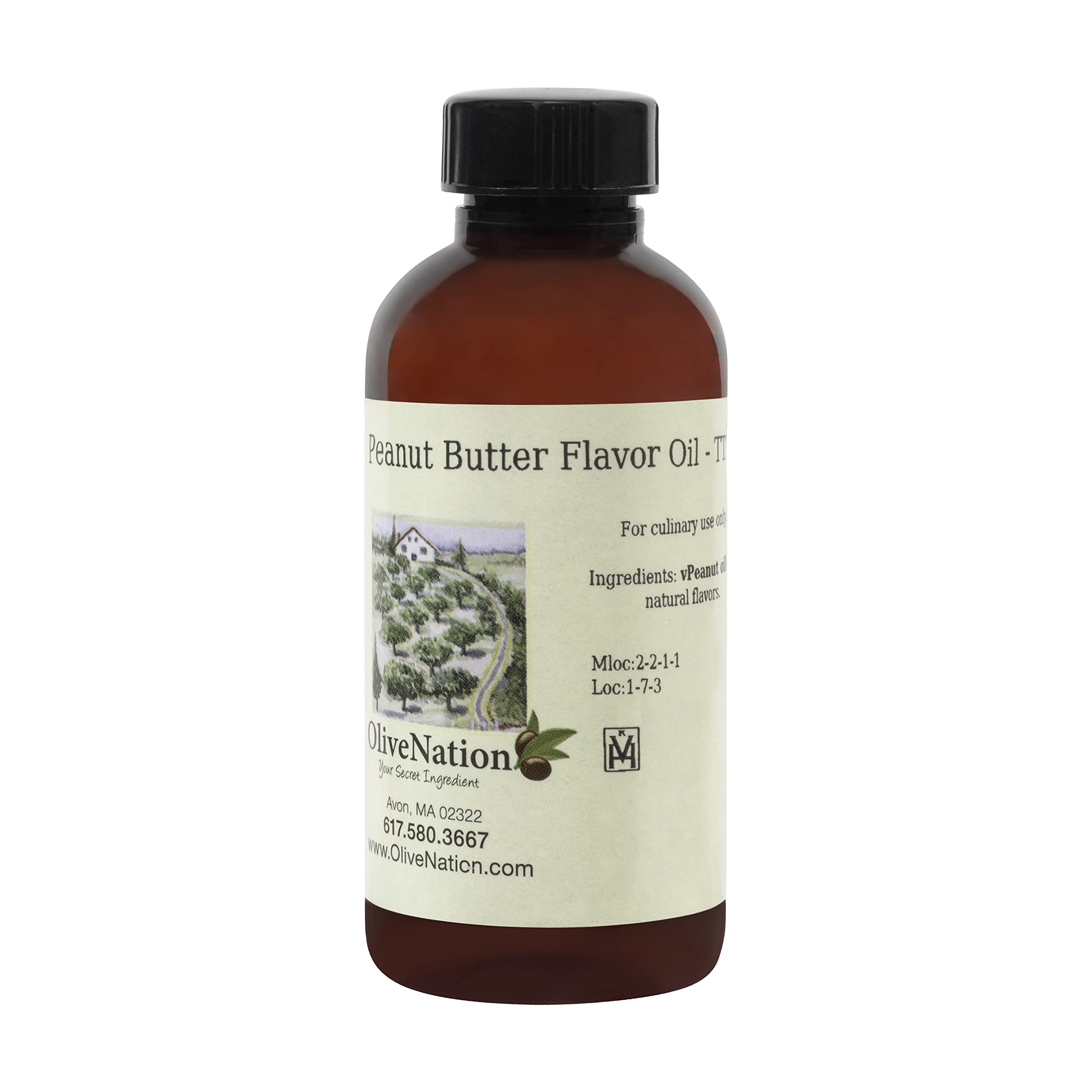 Premium Kosher Peanut Butter Flavor Oil - 32oz (946ml) - PG Free, All-Natural Baking Flavoring for Cakes, Cookies & Desserts - Perfect for Home Bakers & Professional Chefs