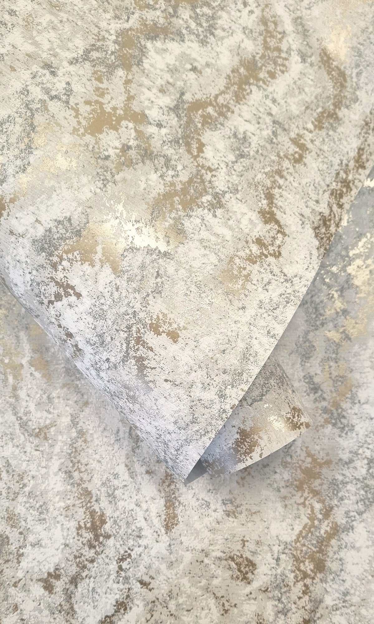 Dove Marble Striation Textured Wallpaper R9698 - Self-Adhesive Peel and Stick Wallpaper for Bedroom, Living Room, Kitchen, Bathroom - Easy to Install Removable Wall Covering