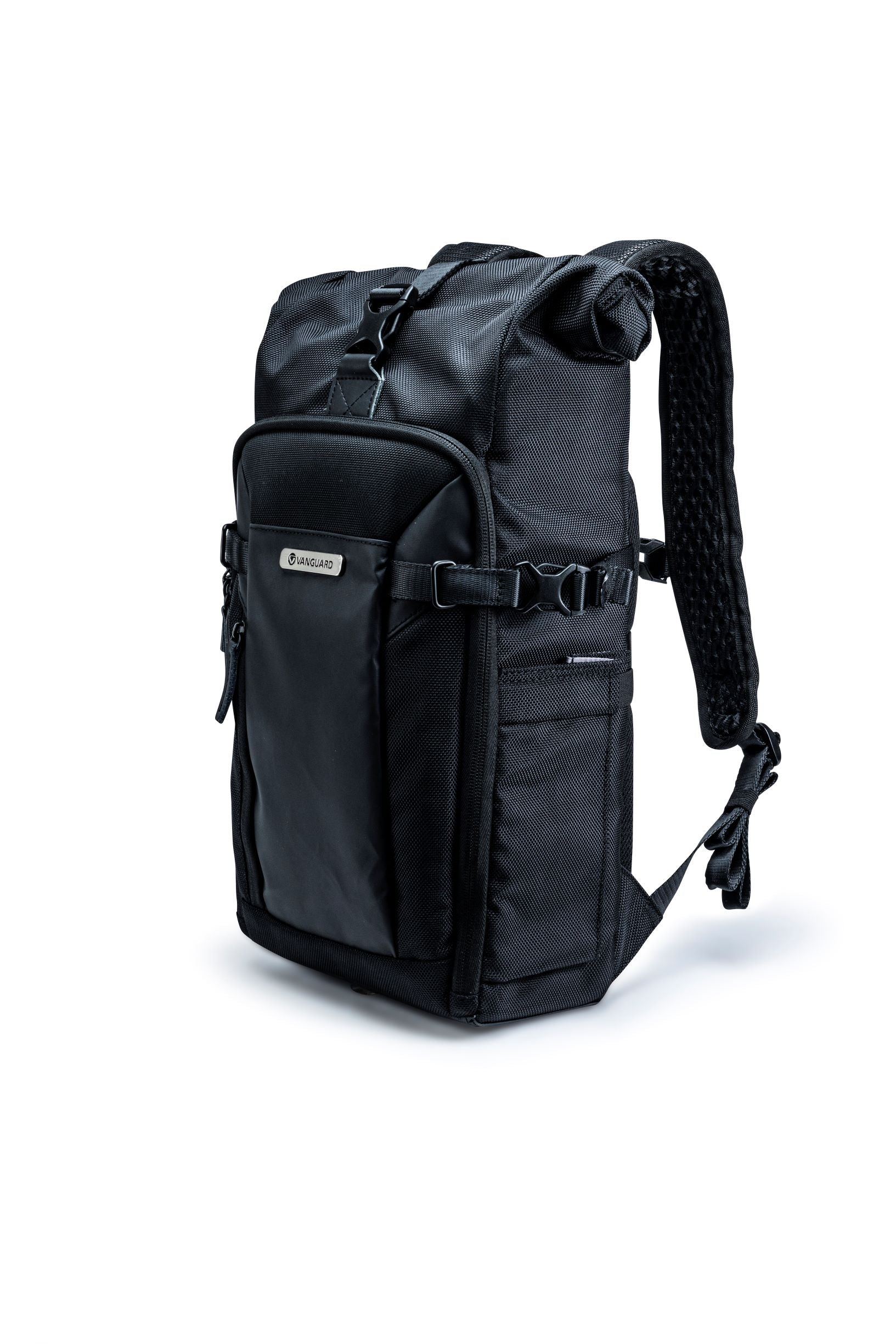 VEO SELECT 43 RB BK Waterproof Travel Backpack for Men & Women - Durable Laptop Backpack with USB Charging Port, Perfect for Hiking, Commuting & Business Travel (Black)