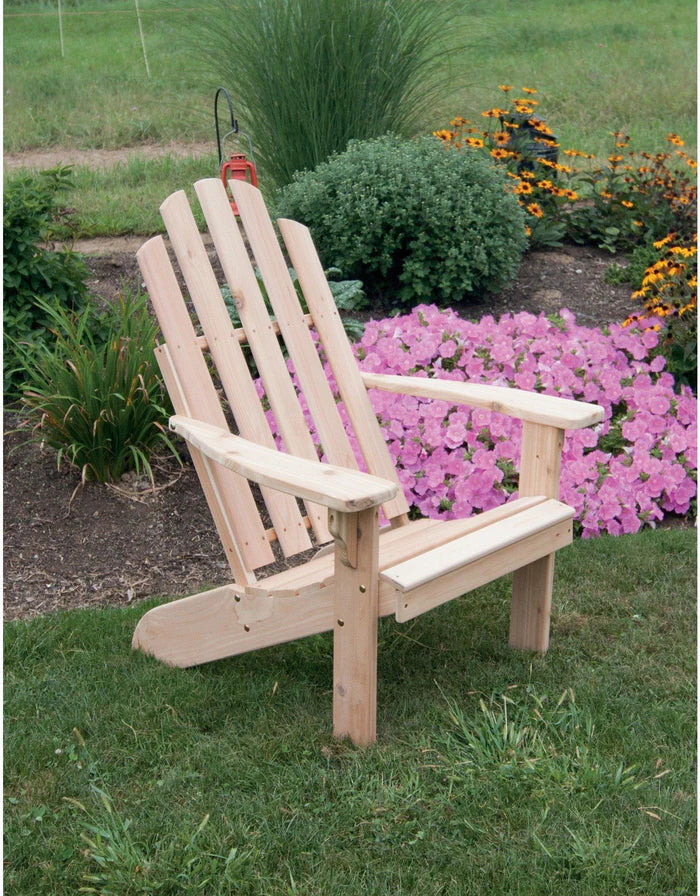 Regallion Kennebunk Adirondack Chair - Premium Outdoor Patio Furniture for Backyard, Garden & Poolside Relaxation - Weather-Resistant Comfortable Wooden Deck Chair