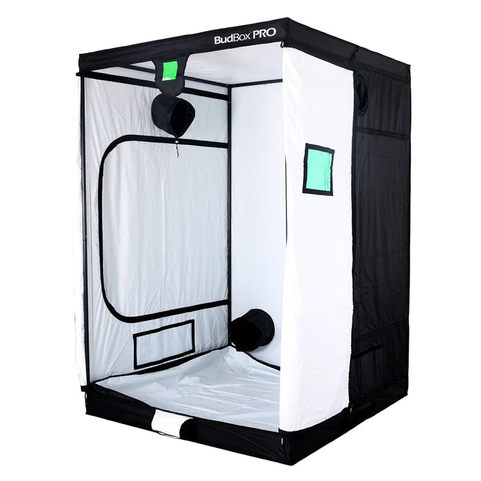 Bud Box Pro Grow Tent 150x150x220cm - White Hydroponic Indoor Plant Growing Tent for Seedlings, Veg & Flowering - Perfect for Home Growers & Indoor Gardening