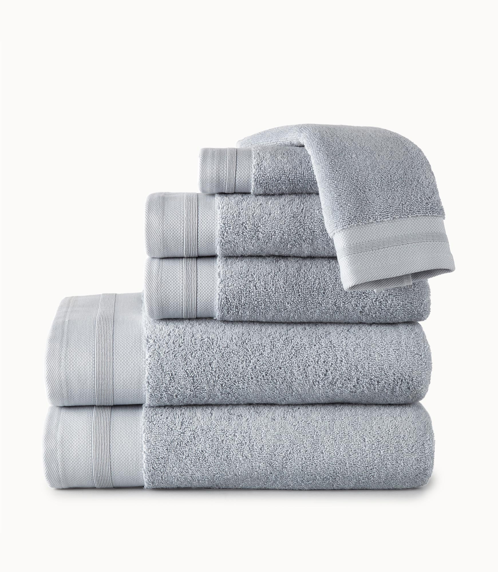 Premium Coronado Luxe Bath Towel Set - Ultra Soft, Absorbent & Quick-Drying Cotton Towels for Spa, Hotel & Home Use - Perfect for Bath, Beach & Gym (6-Piece Set)